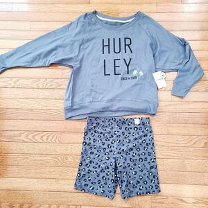 NWT Hurley Outfit Set